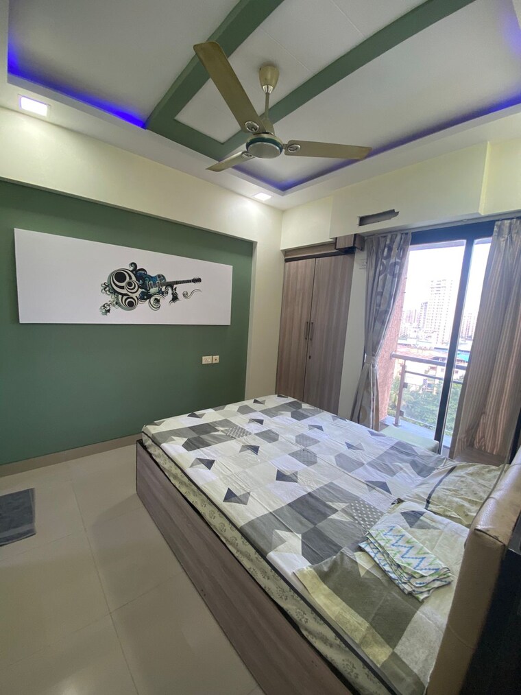 Bedroom, vihang-valley-phase-2 1 Bedroom 400 Sq.Ft. Apartment In Kasarvadavali Thane 9692426