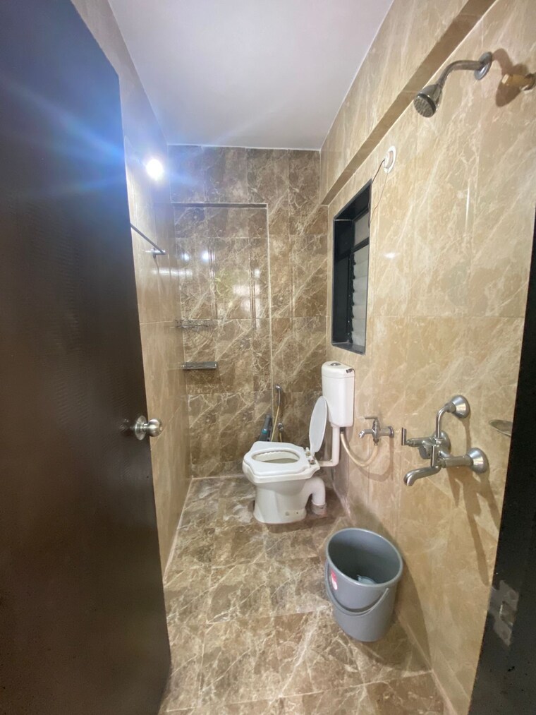 Bathroom, vihang-valley-phase-2 1 Bedroom 400 Sq.Ft. Apartment In Kasarvadavali Thane 9692426