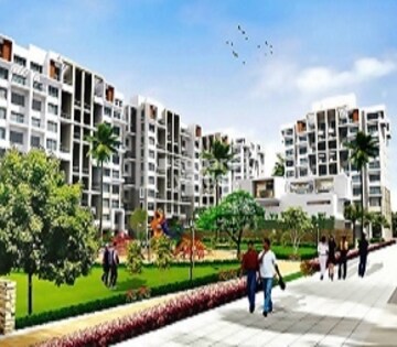3 BHK Apartment – Exterior View View at Paranjape Schemes Yuthika, Baner - for Rent