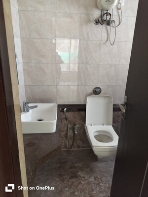 Bathroom in 3 BHK Apartment at Regency Cosmos, Baner – for Rent