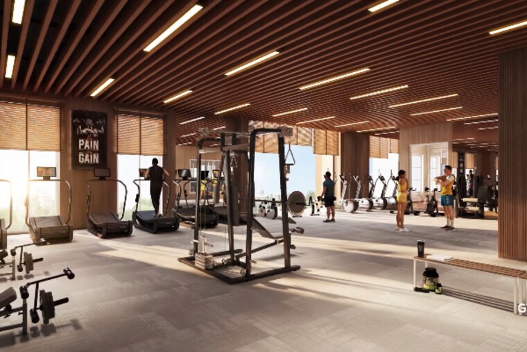 Gym, ska-metro-ville 3 Bedroom 1650 Sq.Ft. Apartment In Eta Ii Greater Noida Greater Noida 9692744