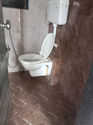 Bathroom in 1 BHK Apartment at Ornate Galaxy, Naigaon East – for Rent