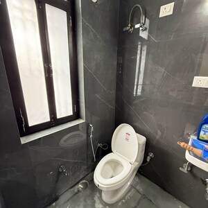 Bathroom in 1 RK Builder Floor at Dlf Phase I – for Rent