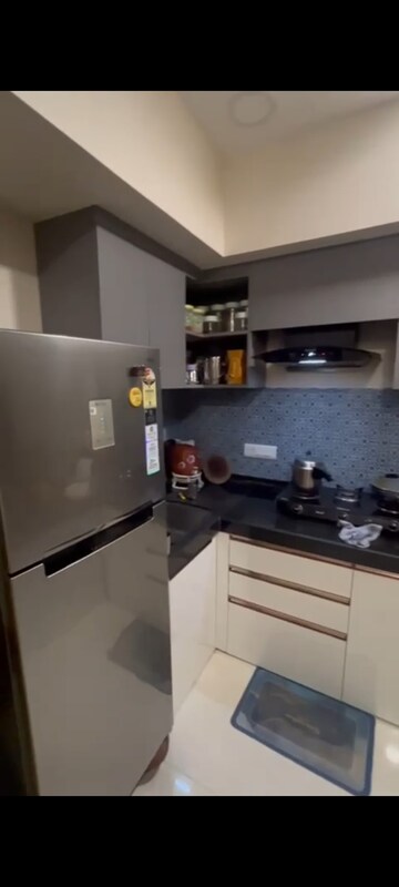 Kitchen in 1 BHK Apartment at Lodha Crown Quality Homes, Majiwada – for Rent