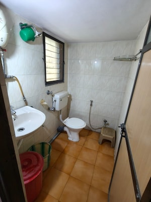 Bathroom in 2 BHK Apartment at Kavya Residency Thane, Ghodbunder Road – for Rent