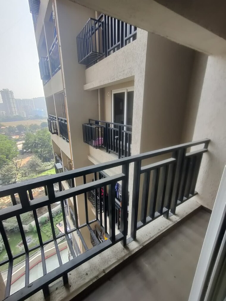 Balcony, lalani-residency 1 Bedroom 480 Sq.Ft. Apartment In Kavesar Thane 9692972
