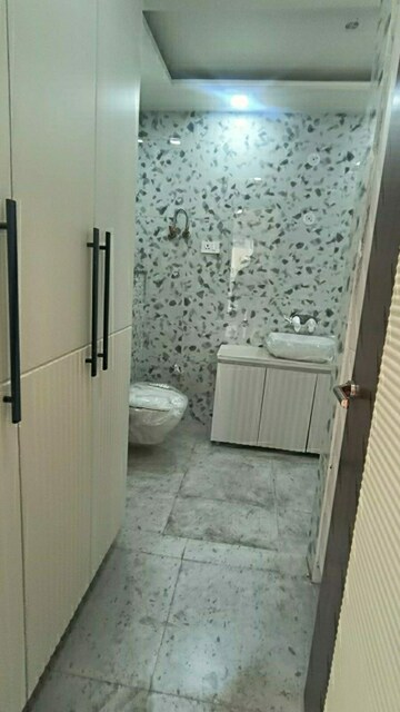 Bathroom in 2 BHK Builder Floor at Green Fields Colony – for Rent