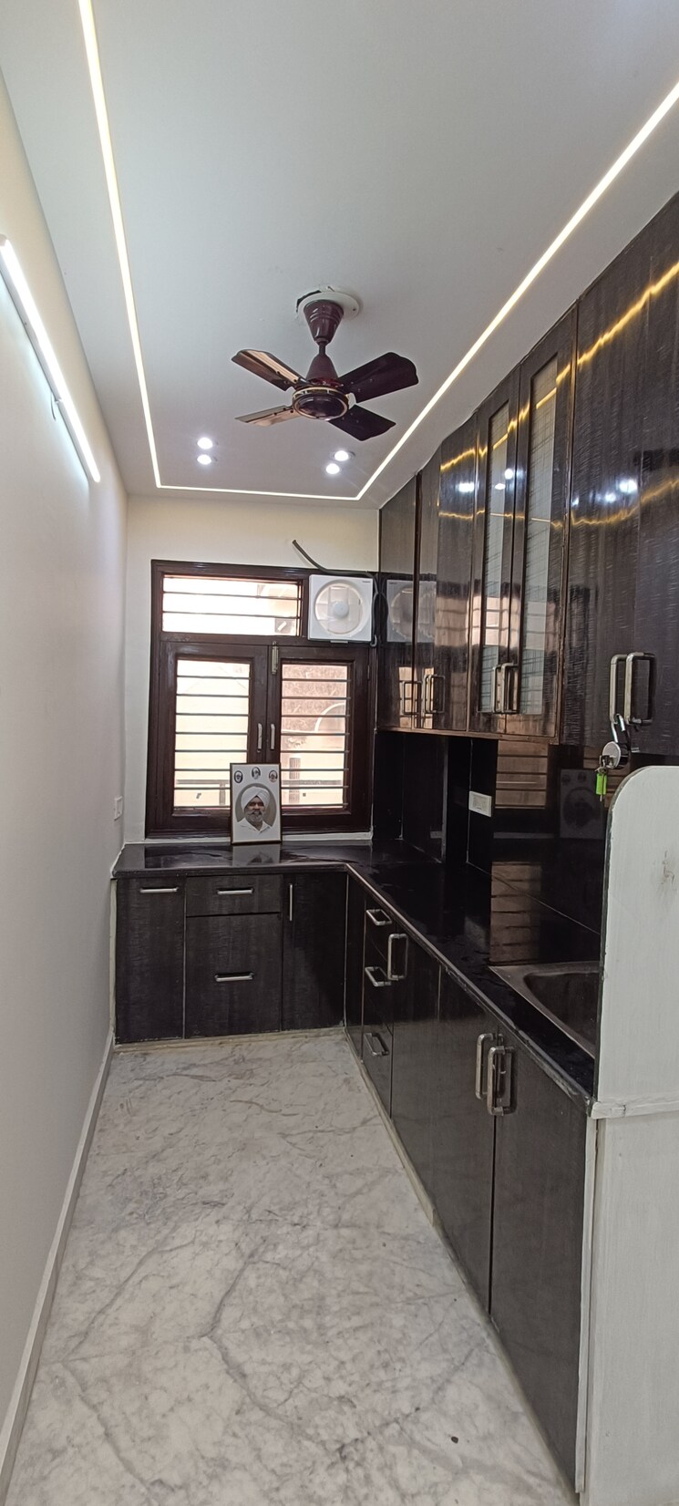 Kitchen, rohini sector 4 2 Bedroom 750 Sq.Ft. Builder Floor In Rohini Sector 4 Delhi 9497404