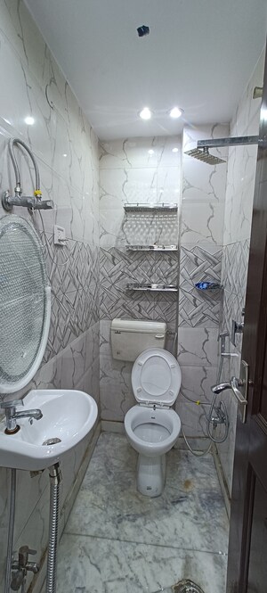 Bathroom in 2 BHK Builder Floor at Rohini Sector 4 – for Sale