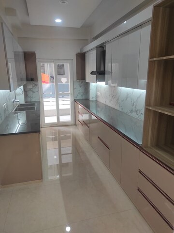 Kitchen in 4 BHK Apartment at Emaar Emerald Floors, Sector 65 – for Rent