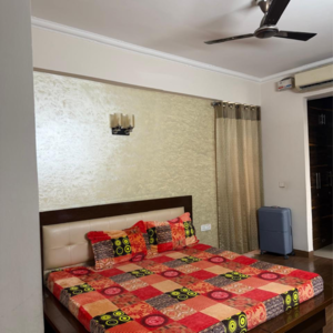 Bedroom in 3.5 BHK Apartment at Amrapali Eden Park, Sector 51 – for Rent