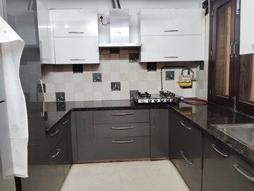 Kitchen in 3 BHK Builder Floor at Jungpura Extension – for Rent