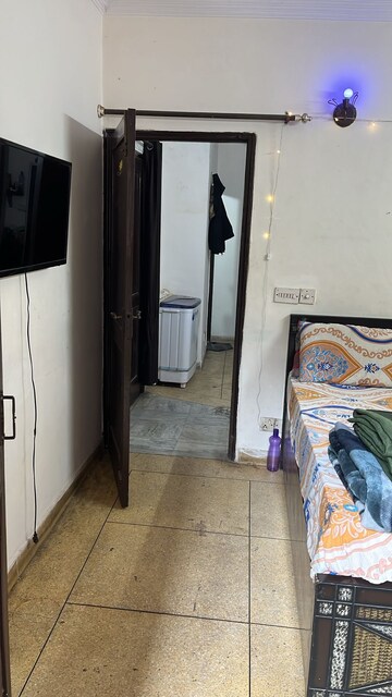 Bedroom in 1 BHK Builder Floor at Kalkaji – for Rent