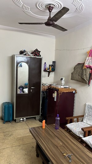 Living Room in 1 BHK Builder Floor at Kalkaji – for Rent