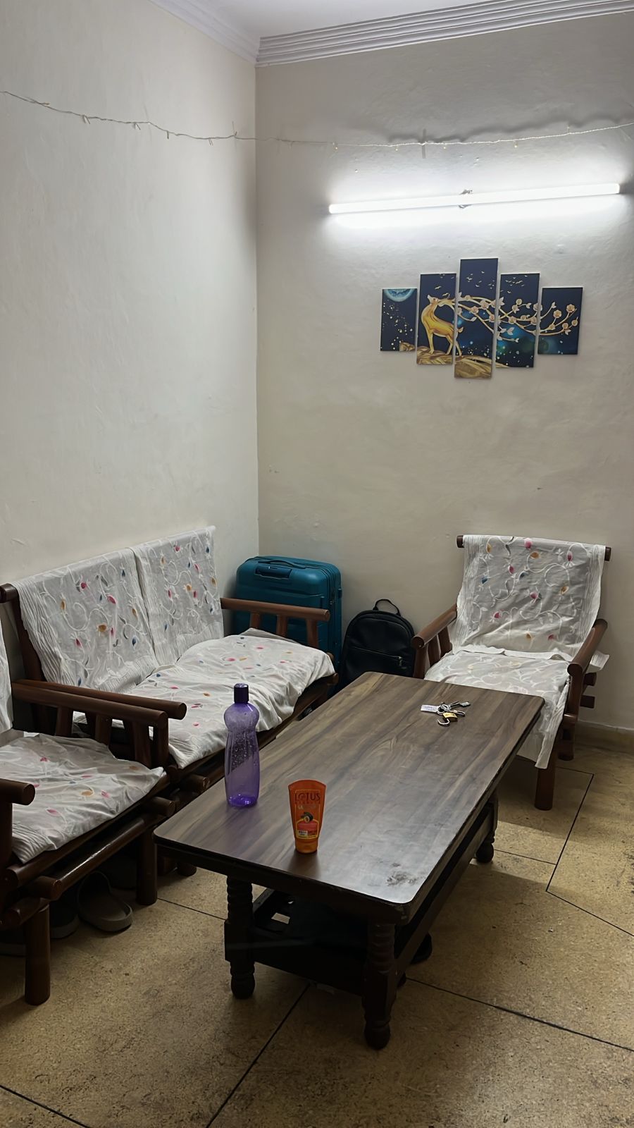 1 BHK + Pooja Room Builder Floor For Rent in Dda Flats Kalkaji 