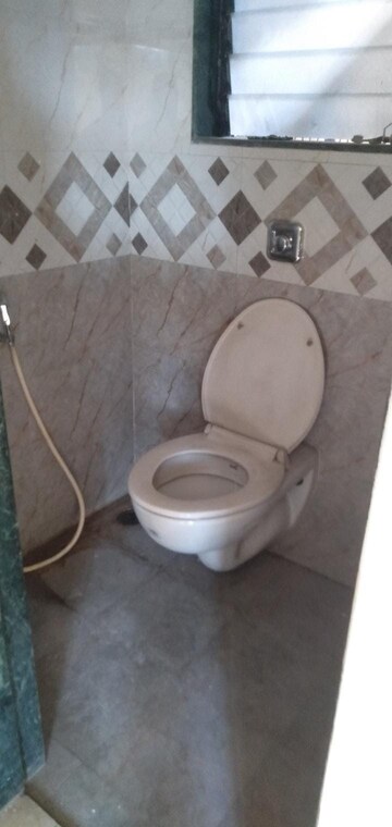 Bathroom in 1 BHK Apartment at Cosmos Residancy, Kavesar – for Rent