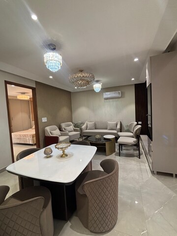 Living Room in 3 BHK Apartment at Aerocity – for Sale