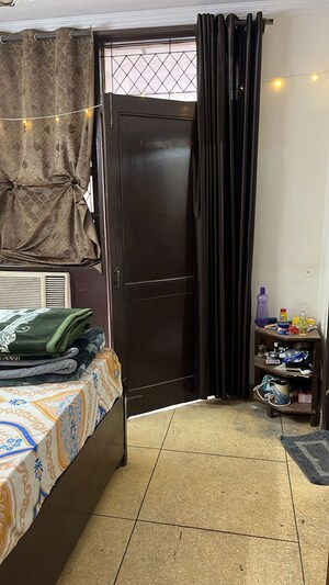 Bedroom in 1 BHK Builder Floor at Kalkaji – for Rent