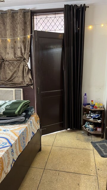 Bedroom in 1 BHK Builder Floor at Kalkaji – for Rent