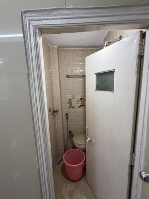 Bathroom in 1 BHK Apartment at Gods Heaven CHS, Powai – for Rent