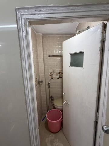Bathroom in 1 BHK Apartment at Gods Heaven CHS, Powai – for Rent