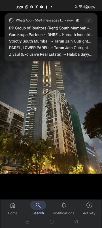 4 BHK Apartment – Exterior View View at Nathani Residency, Agripada - for Rent