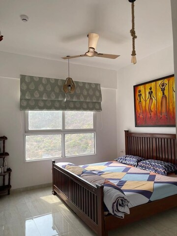 Bedroom in 3 BHK Apartment at Mittal High Mont, Hinjewadi – for Rent