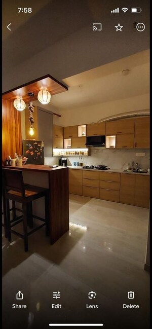 Kitchen in 3 BHK Apartment at Mittal High Mont, Hinjewadi – for Rent