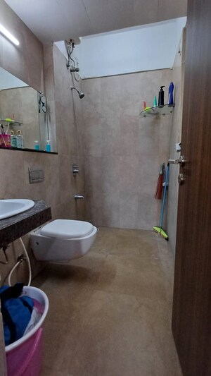 Bathroom in 4 BHK Apartment at Runwal Greens, Mulund West – for Sale