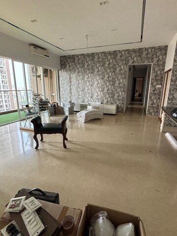 Living Room in 4 BHK Apartment at Runwal Greens, Mulund West – for Sale