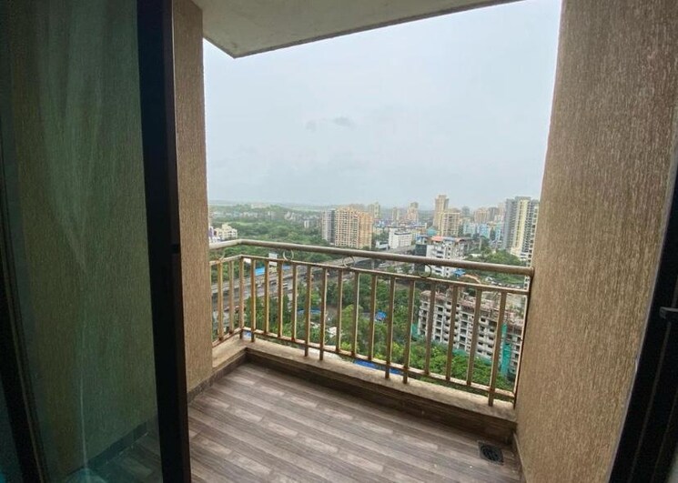 Balcony, rosa-gardenia 1.5 Bedroom 550 Sq.Ft. Apartment In Ghodbunder Road Thane 9694075