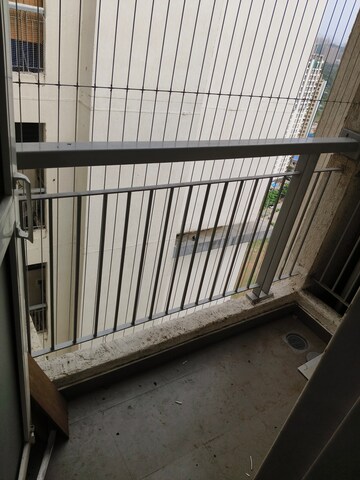 Balcony in 1 BHK Apartment at Mahavir Kalpavruksha, Ghodbunder Road – for Rent