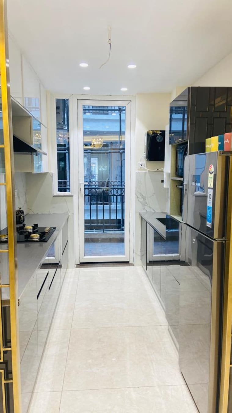 Kitchen, roseate-homes 3 Bedroom 1790 Sq.Ft. Apartment In Ghazipur Zirakpur 9694290