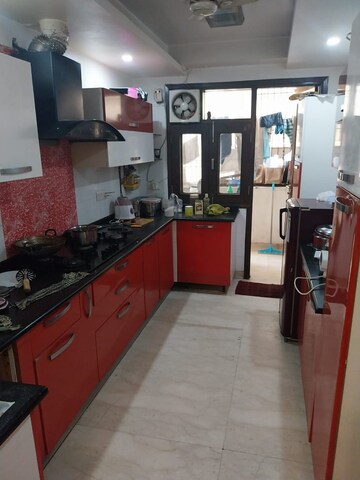 Kitchen in 4 BHK Builder Floor at Kalkaji – for Rent