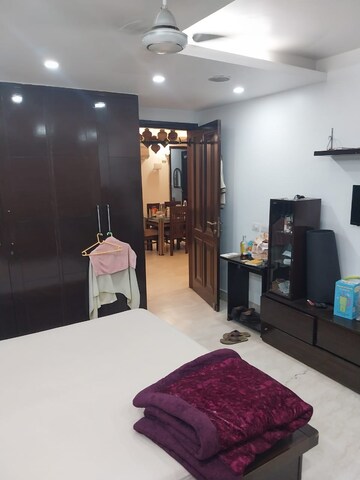 Living Room in 4 BHK Builder Floor at Kalkaji – for Rent