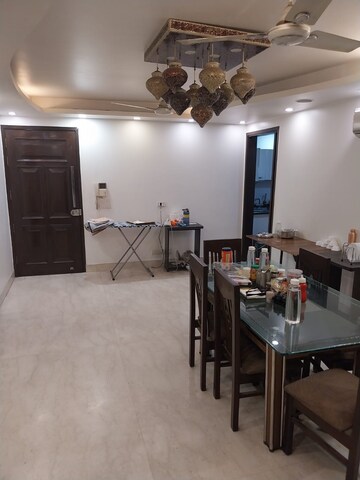 Living Room in 4 BHK Builder Floor at Kalkaji – for Rent