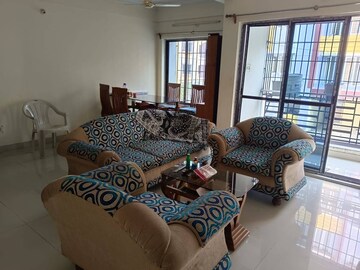 Living Room in 3 BHK Apartment at New Town – for Sale