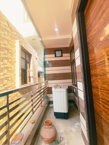 Balcony in 2 BHK Builder Floor at Dwarka Mor – for Rent