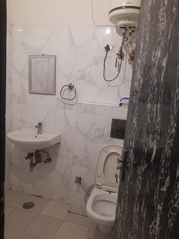 Bathroom in 3 BHK Builder Floor at Parakh Homes, Gyan Khand I – for Rent
