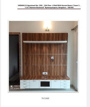  3 BHK Apartment at Hebbal – for Rent