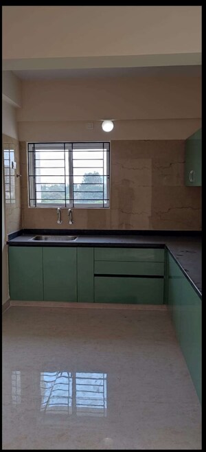 Kitchen in 2.5 BHK Apartment at Baldota Signature, Thanisandra – for Rent