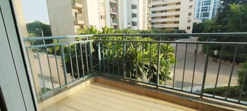 Balcony in 3 BHK Apartment at Spaze Privy, Sector 72 – for Rent