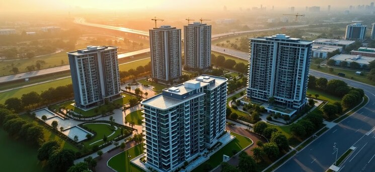 Exterior View, rj-cyber-city Commercial Office Space 725 Sq.Ft. In Knowledge Park V Greater Noida Greater Noida 9695216