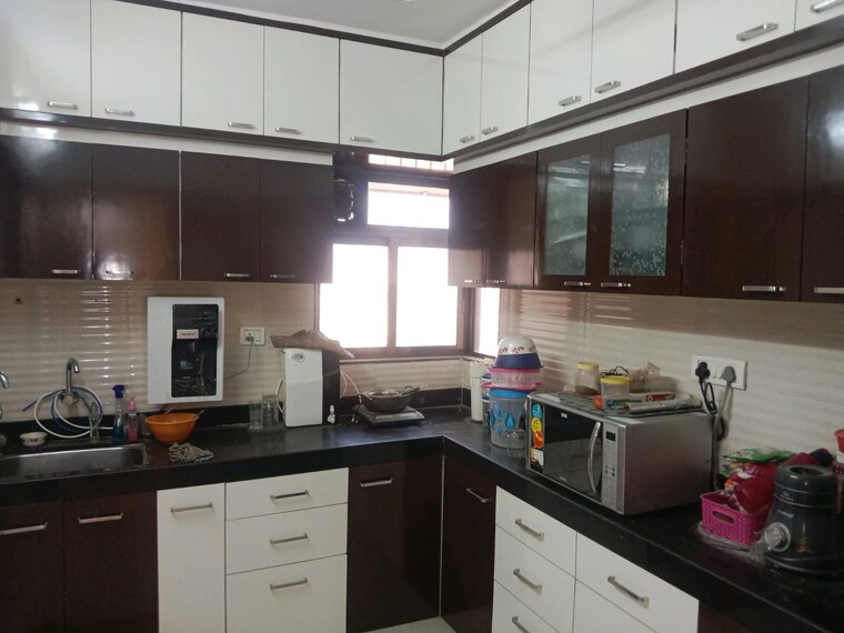 Kitchen, cosmos-jewels 3 Bedroom 1350 Sq.Ft. Apartment In Ghodbunder Road Thane 9695244