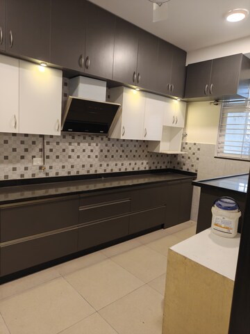 Kitchen in 3 BHK Apartment at Prestige Royale Gardens, Gantiganahalli – for Rent