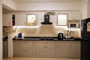 Kitchen in 3 BHK Apartment at Kannur – for Rent