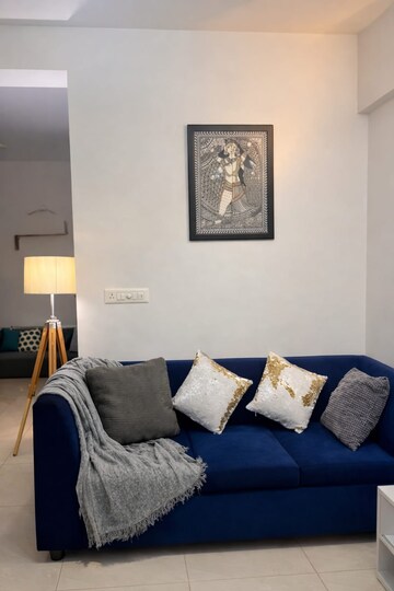 Living Room in 3 BHK Apartment at Kannur – for Rent