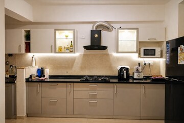 Kitchen in 2 BHK Apartment at Purva Palm Beach, Hennur Road – for Rent