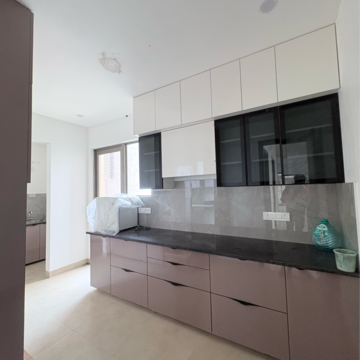 Kitchen in 4 BHK Apartment at Shalimar One World Belvedere Court 3, Malesemau – for Rent