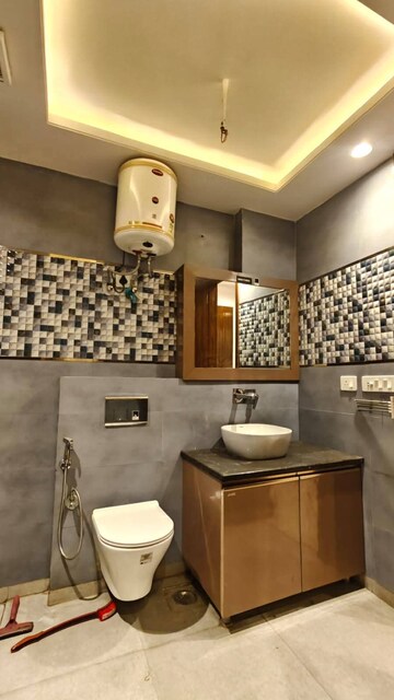 Bathroom in 4 BHK Apartment at Saket – for Rent